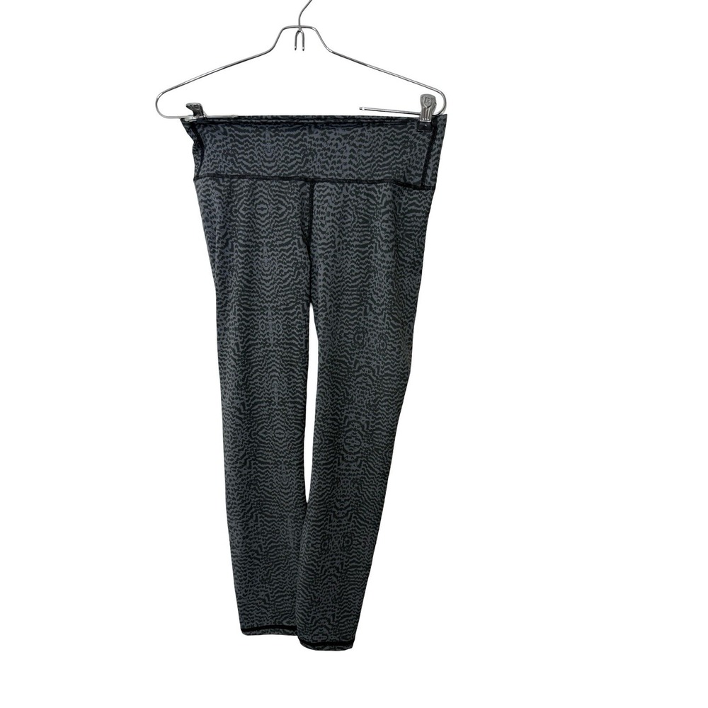 VARLEY Luna Nocturnal High Rise 7/8 Legging Black Gray Print Women's medium